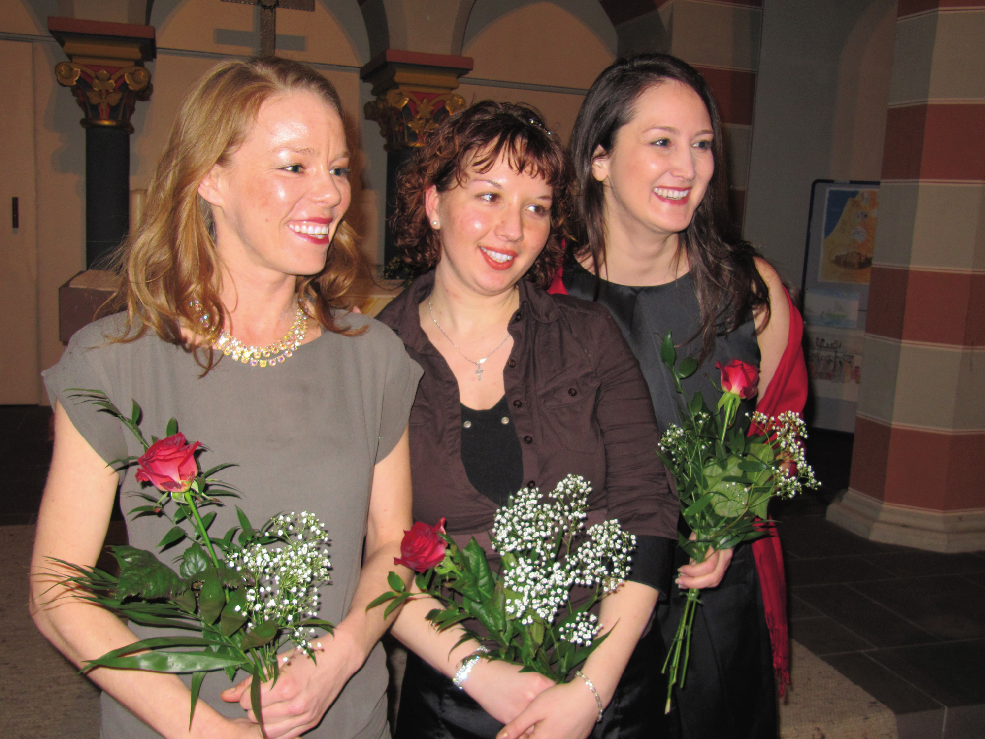 Konzert 2010 zum Thema Frauen mit Sopranistin Yvonne Kluin und Pianistin Polina Stavchanzka 